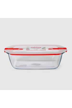 Форма для запекания Pyrex прямая с пластиковой крышкой 1,2 л, 23x15 см