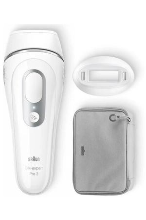 Фотоэпилятор Braun PL3020 Silk-Expert Pro 3, белый/серебристый