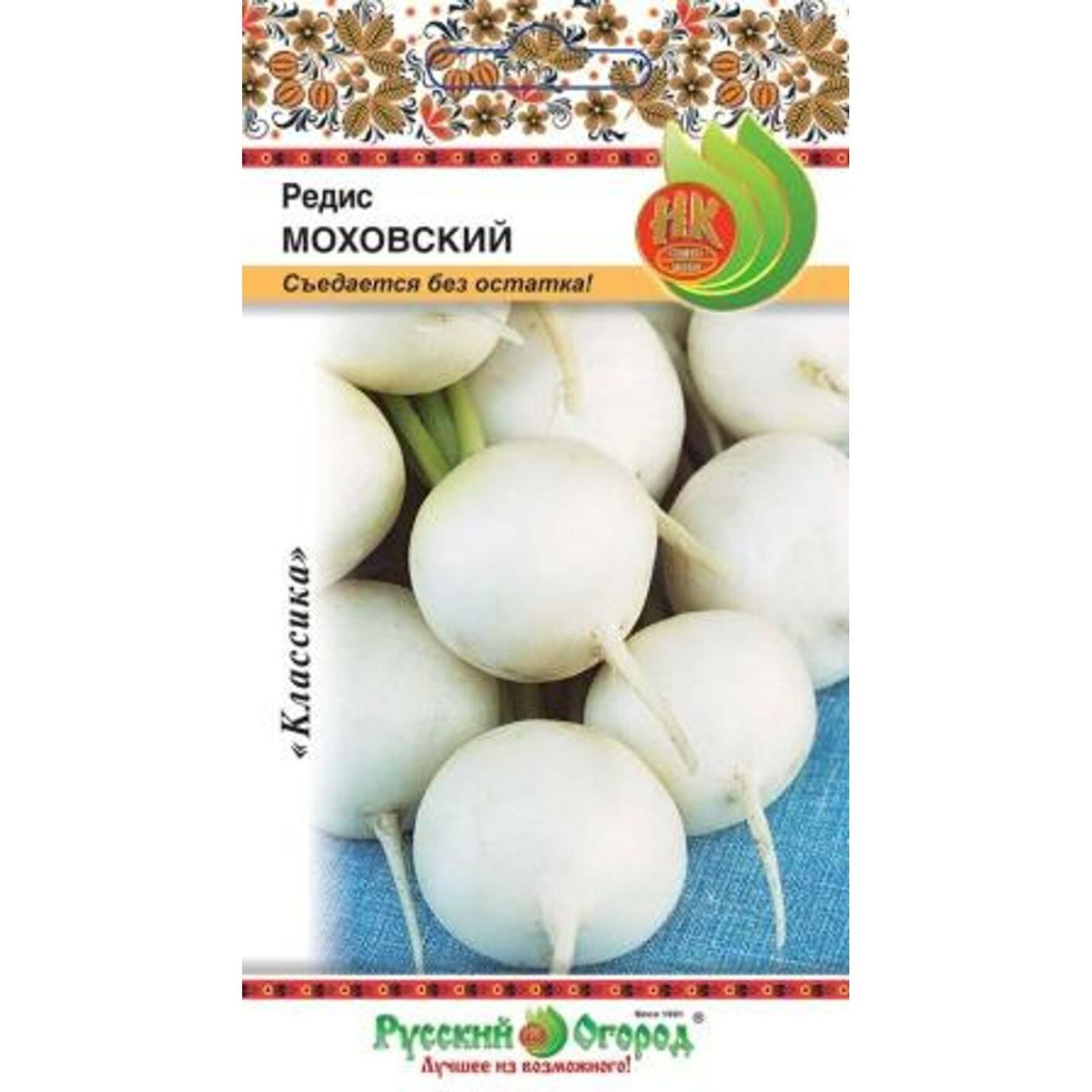 Где купить Редис Русский огород моховский 3 г Русский огород 