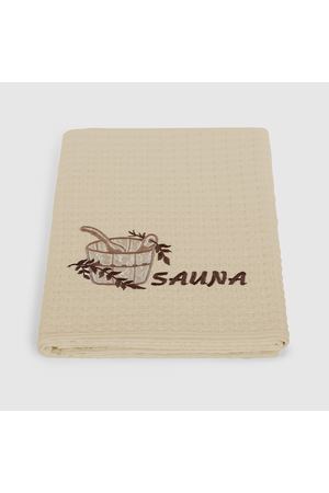 Полотенце вафельное Asil sauna brown 70x140