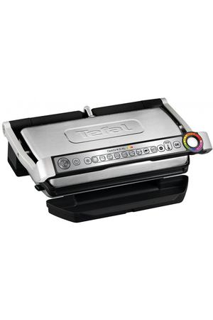 Гриль Tefal Optigrill+ XL GC722834 / GC722D16, серебристый/черный