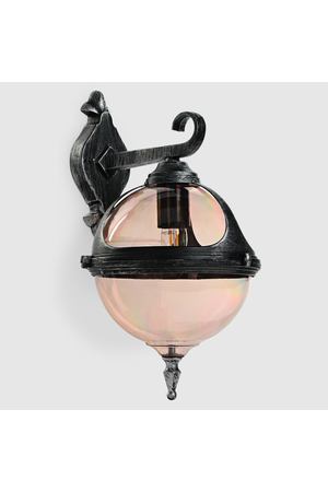 Светильник настенный Amber Lamp 8261B садовый, черное серебро