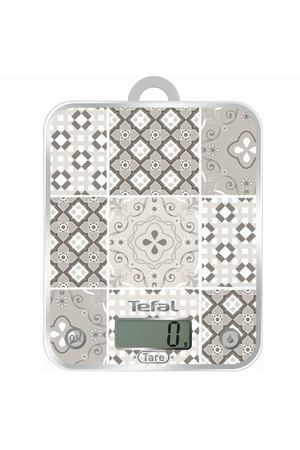 Кухонные весы Tefal Optiss Decor BC5136V0, закаленное стекло, до 5 кг, точность до 1 г, сброс веса тары, для сухих и жидких продуктов