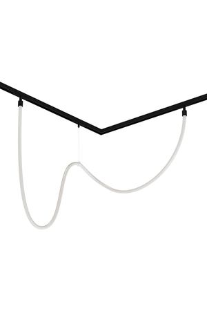 Магнитный трековый светильник Arte Lamp LOOP A4910PL-1BK