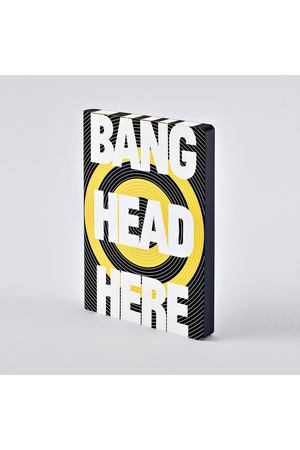 Bang Head Here Блокнот L