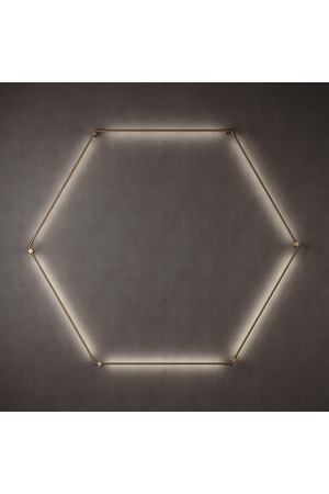 THIN Primaries Wall Hexagon Настенный светильник