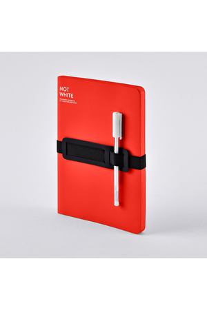 Not White L Light Red Записная книжка