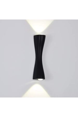 Настенный светильник Arte Lamp черный A6028AP-10BK