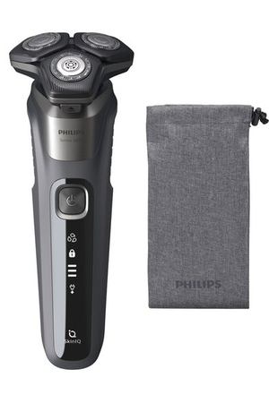 Электробритва Philips Series 5000 SkinIQ S5587/10 RU, серый