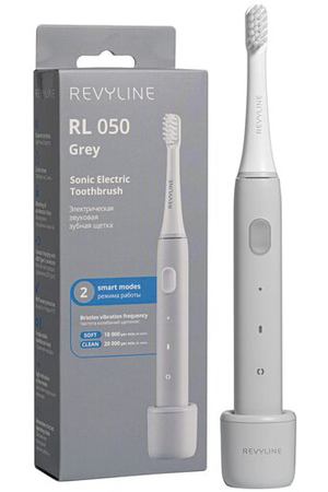 звуковая зубная щетка Revyline RL 050, RU, серый