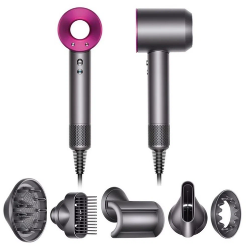 Где купить Фен Dyson Supersonic HD07 UK, Nickel/Fuchsia Dyson 