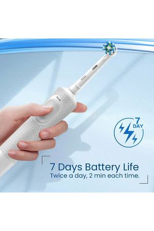 Электрическая зубная щетка Oral-B Vitality D100, белый, CN