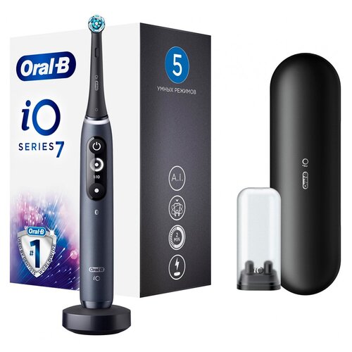 Где купить Электрическая зубная щетка Oral-B IO 7, black onyx Oral-B 