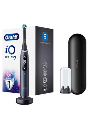 Электрическая зубная щетка Oral-B IO 7, black onyx