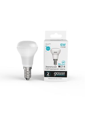 Лампа Gauss Elementary R50 6W 450lm 4100K Е14 LED