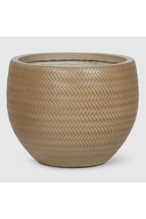 Горшок для цветов L&t pottery плетение антик терракота d29