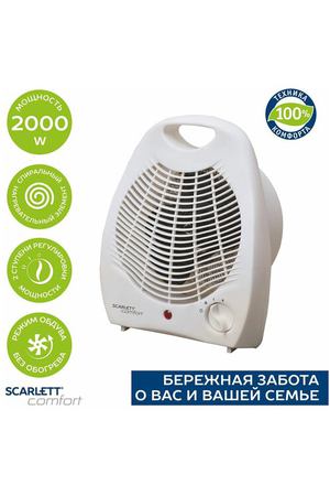 Тепловентилятор Scarlett SC-FH19S01, 2 кВт, 18 м², белый