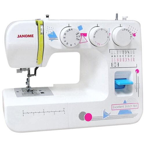 Где купить Швейная машина Janome Excellent Stitch 18A, белый Janome 