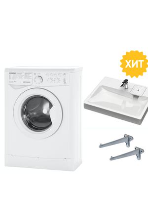 Indesit IWUC 4105 с раковиной Стайл 50