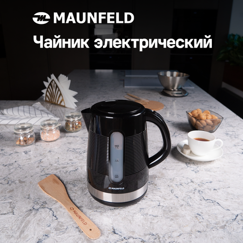 Где купить Чайник MAUNFELD MGK-631, черный Maunfeld 