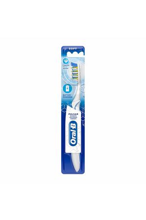 Зубная щетка с батарейным питанием Oral-b Pulsar 3D White Soft, белый, 1шт.