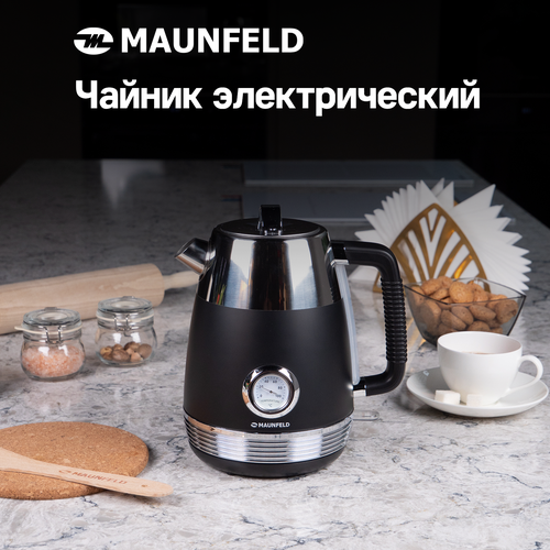 Где купить Чайник MAUNFELD MFK-621G, черный Maunfeld 