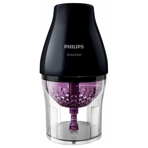 Где купить Измельчитель Philips Viva Collection HR2505/90 EU, 500 Вт, черный Philips 