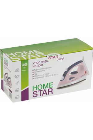 Утюг HOMESTAR HS-4001, белый