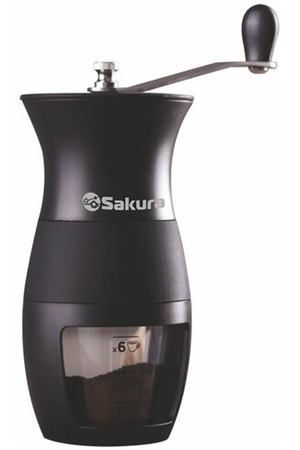 Кофемолка механическая SA-6159BK, Sakura