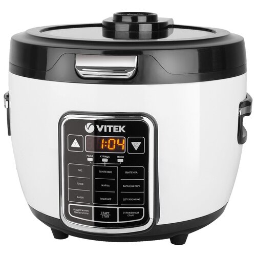 Где купить Мультиварка VITEK VT-4284, белый/черный Vitek 