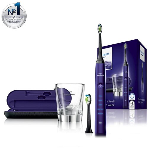 Где купить звуковая зубная щетка Philips Sonicare DiamondClean HX9372/04,  CN, аметист Philips 