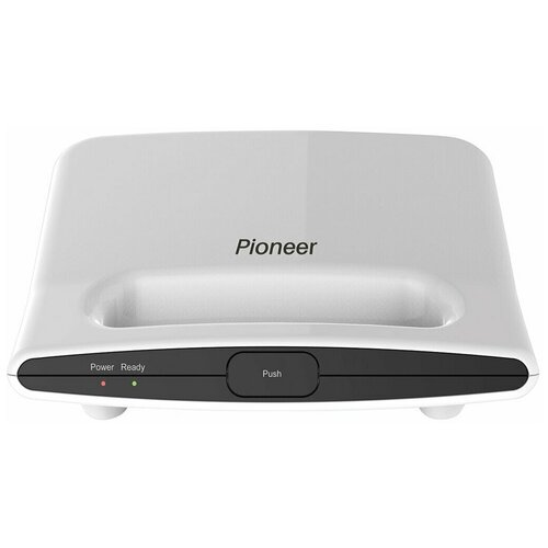 Где купить Мультипекарь Pioneer GR1001E с 3 сменными панелями для панини, венских вафель и сэндвичей, 850 Вт Pioneer 