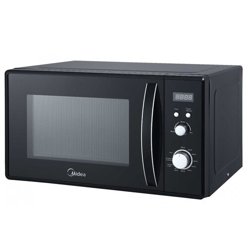 Где купить Микроволновая печь MIDEA AM823AM9-B объем 20 л, мощность 800 Вт, механическое управление, черная Midea 