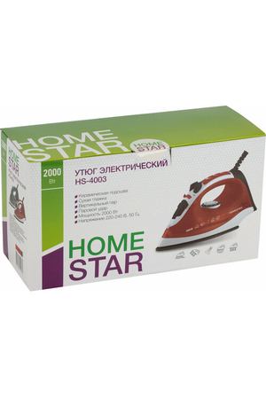 Утюг HOMESTAR HS-4003, коралл