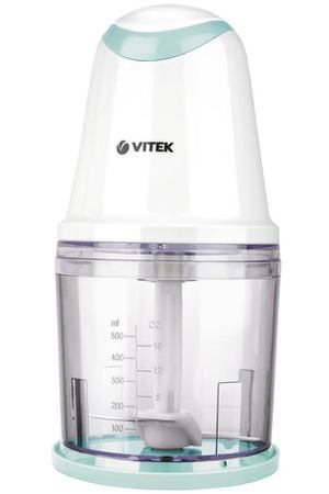 Измельчитель VITEK VT-1639, 400 Вт, белый/голубой