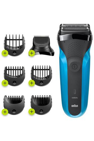 Электробритва Braun Series 3 Shave & Style 310BT, black/blue