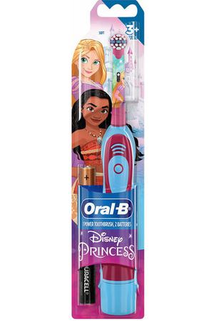 Зубная щетка электрическая Oral-B Disney Princesses красный/синий