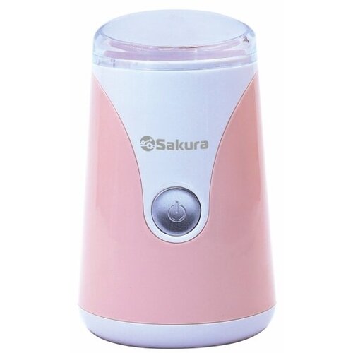 Где купить Кофемолка Sakura SA-6157P 150Вт 50гр, белый/розовый. Sakura 