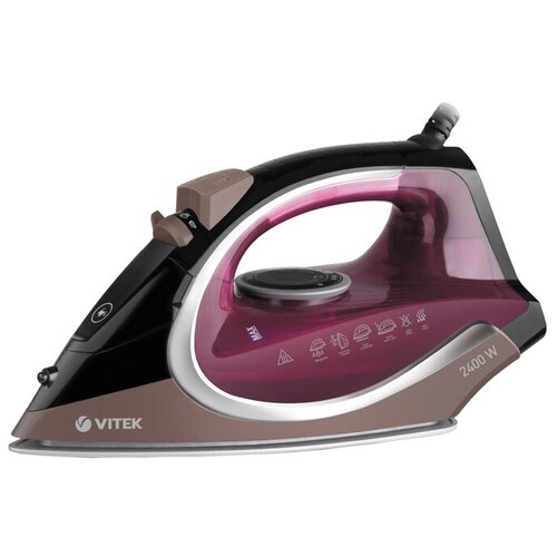 Где купить Утюг VITEK VT-8309 BK, фиолетовый/черный/бежевый Vitek 