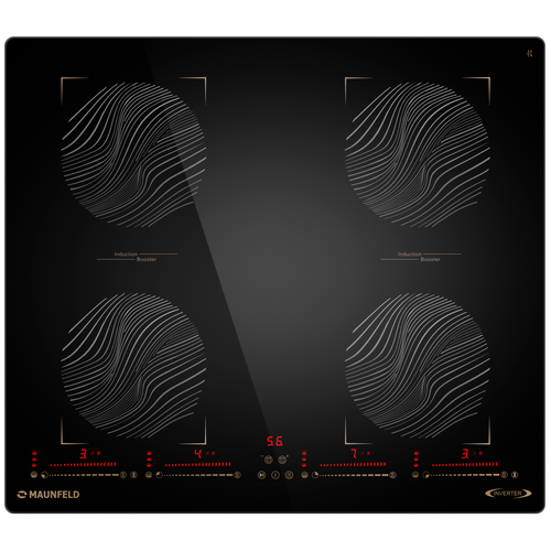 Где купить Индукционная варочная панель с объединением зон Bridge Induction MAUNFELD CVI594SB2BKF Inverter Maunfeld 
