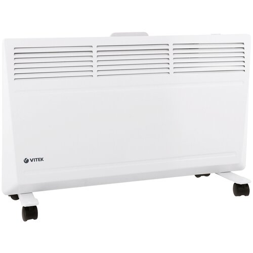 Где купить Конвектор VITEK VT-2174 W, 1.5 кВт, 25 м², колеса в комплекте, белый Vitek 