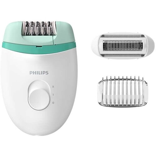 Где купить Эпилятор Philips BRE245 Satinelle Essential, White/Green Philips 