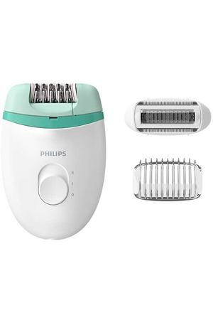 Эпилятор Philips BRE245 Satinelle Essential, White/Green