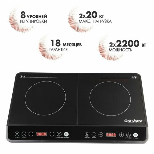 Где купить Индукционная плита ENDEVER Skyline IP-44 RU, черный Endever 