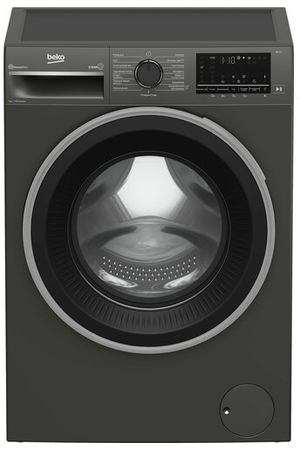 Узкая стиральная машина Beko B3WFR572AB, 7 кг, антрацит