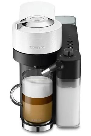 Капсульная кофемашина DeLonghi Nespresso Vertuo Lattissima ENV300. W, белый