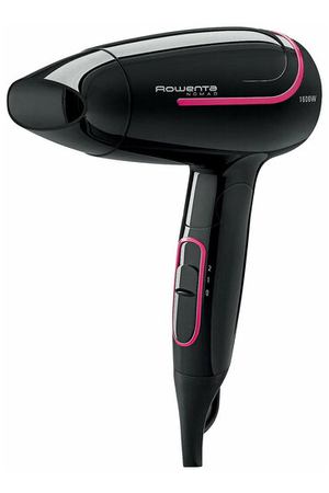 Фен Rowenta Hair Dryer Nomad CV3323F0, черный/розовый