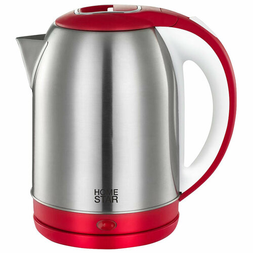 Где купить Чайник Homestar HS-1054 (2,3 л) стальной, красный Homestar 