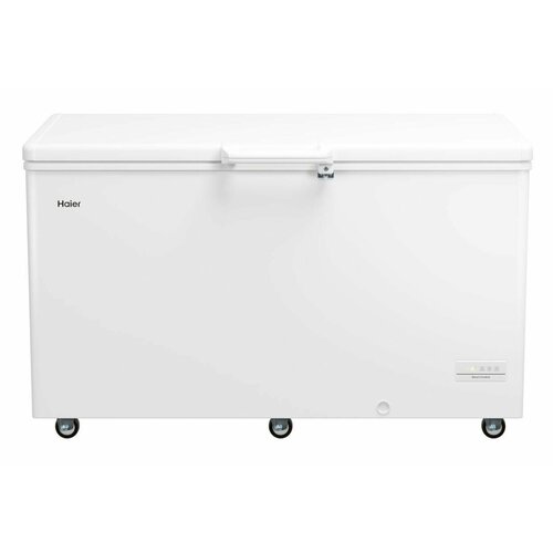 Где купить Ларь морозильный HAIER HCE430RFC белый, на колесах, холодильник/морозильник, 424 л, подсветка, суперзаморозка, 2 корзины Haier 