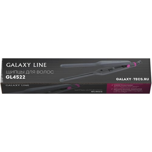 Где купить Выпрямитель Galaxy Line GL 4522 30Вт черный (макс. темп:180С) Galaxy Line 